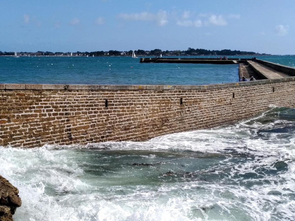 קונקרנו L'Ocean A 100M Via Une Venelle Privee, La Ville Close A 500M, L'Archipel Des Glenan A L'Horizon מראה חיצוני תמונה